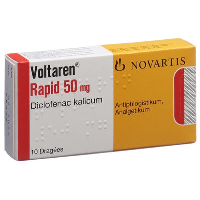 VOLTAREN Rapid Drag 50 mg 10 Stk