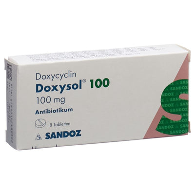 DOXYSOL Tabl 100 mg 8 Stk