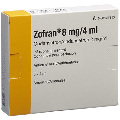 ZOFRAN Inf Konz 8 mg/4ml 5 Amp 4 ml