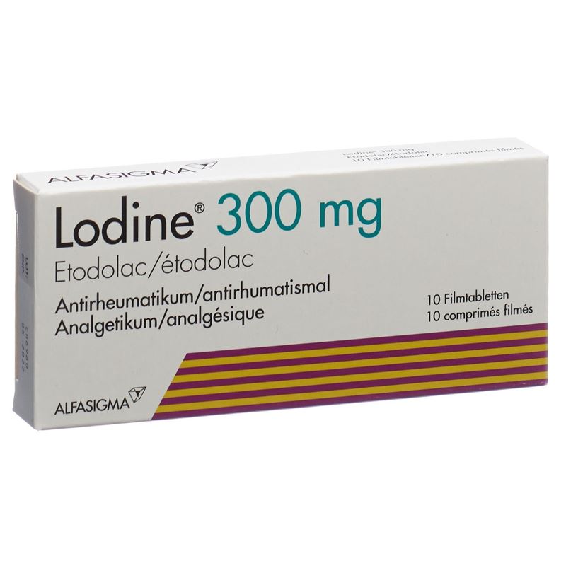 LODINE Filmtabl 300 mg 10 Stk