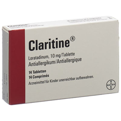 CLARITINE Tabl 10 mg 14 Stk