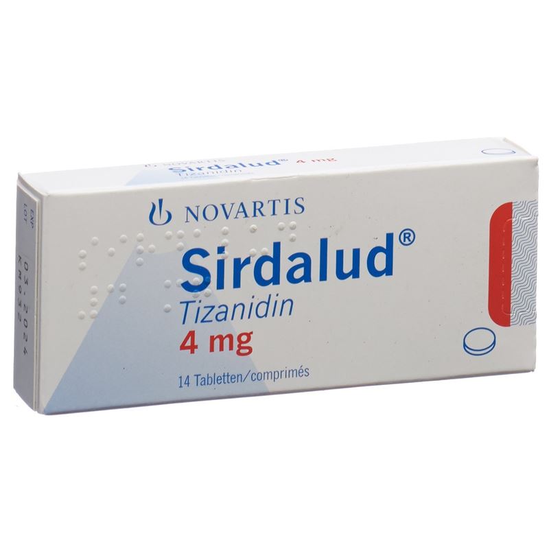 SIRDALUD Tabl 4 mg 14 Stk