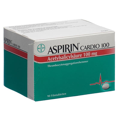 ASPIRIN CARDIO Filmtabl 100 mg 90 Stk