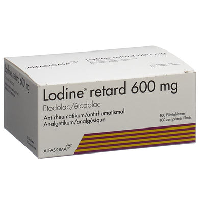 LODINE retard Ret Filmtabl 600 mg 100 Stk