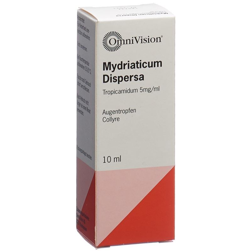 MYDRIATICUM Dispersa Gtt Opht 0.5 % Fl 10 ml