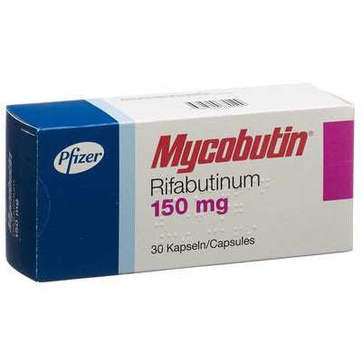 MYCOBUTIN Kaps 150 mg 30 Stk