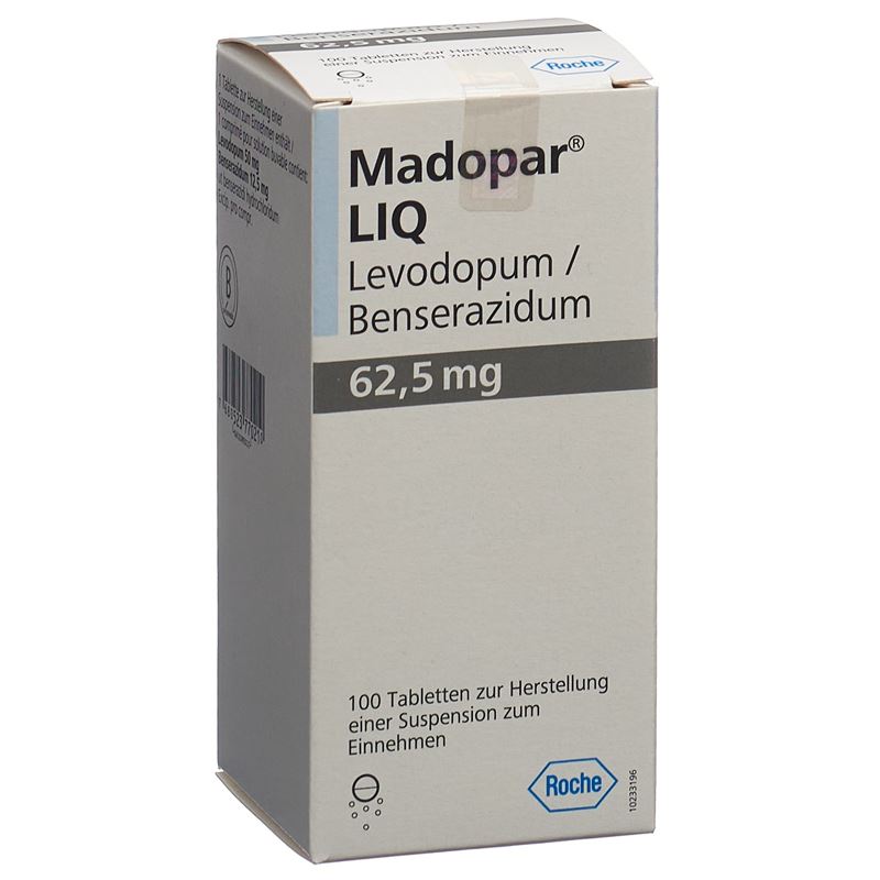 MADOPAR LIQ Tabl 62.5 mg 100 Stk