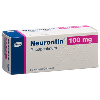 NEURONTIN Kaps 100 mg 50 Stk