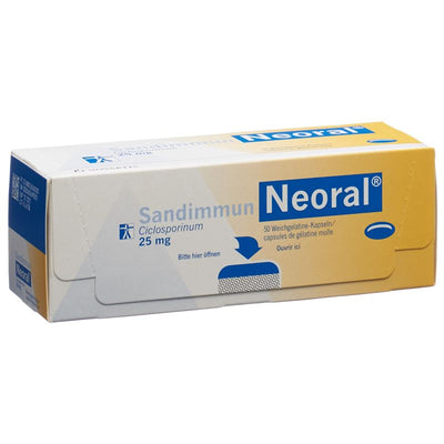 SANDIMMUN NEORAL Kaps 25 mg 50 Stk