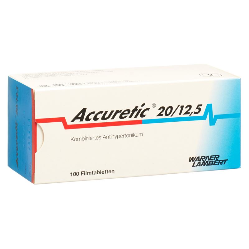 ACCURETIC Filmtabl 20/12.5mg 100 Stk