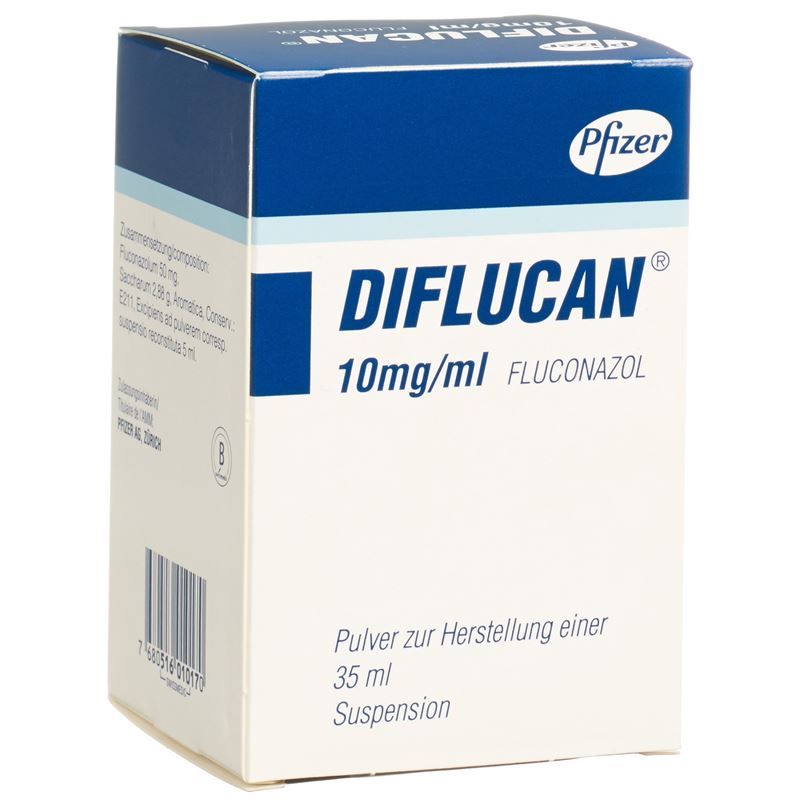 DIFLUCAN Plv 10 mg/ml f Susp Fl 35 ml