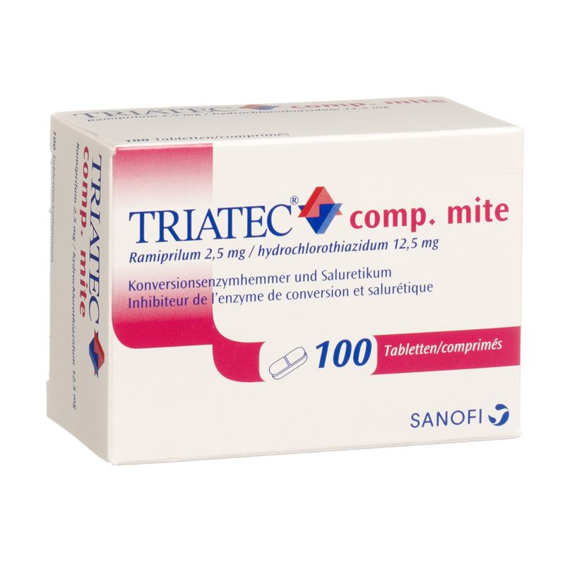 TRIATEC comp mite Tabl 2.5/12.5 mg 100 Stk