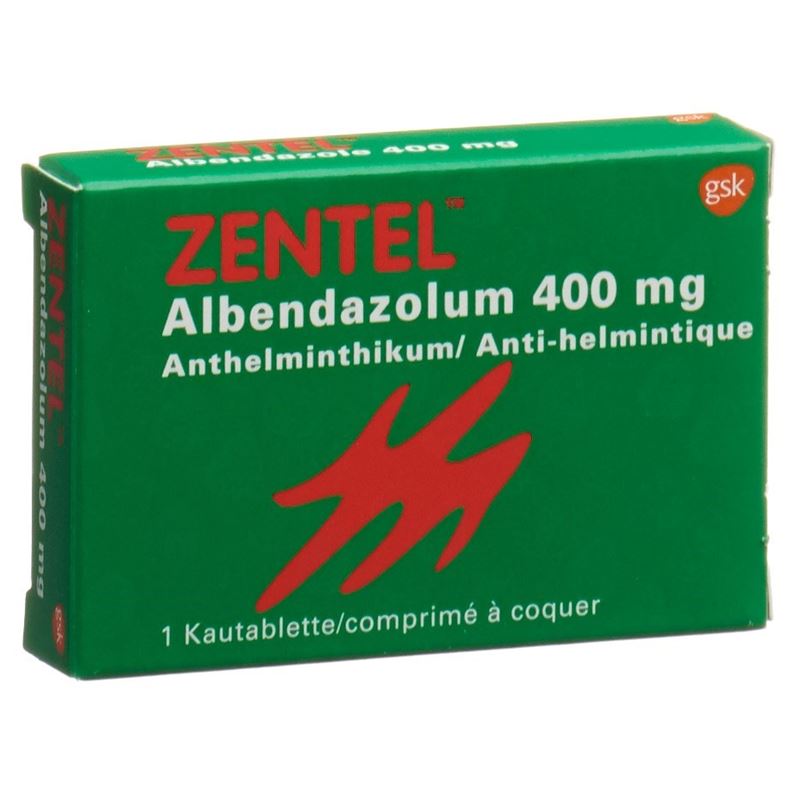 ZENTEL Kautabl 400 mg