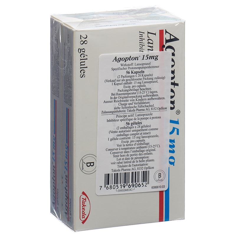 AGOPTON Kaps 15 mg 56 Stk