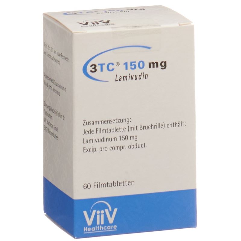 3TC Filmtabl 150 mg Ds 60 Stk