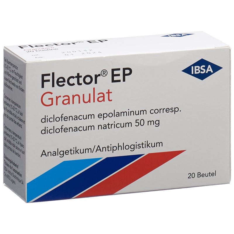 FLECTOR EP Gran 50 mg Btl 20 Stk