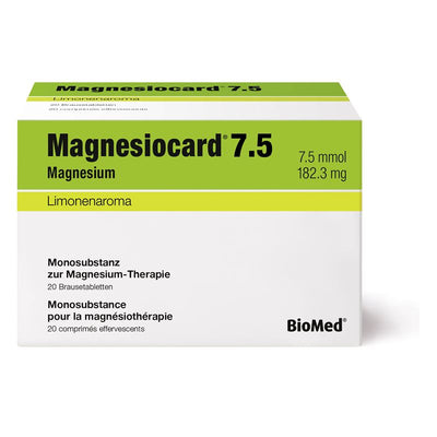 MAGNESIOCARD Brausetabl 7.5 mmol Btl 20 Stk