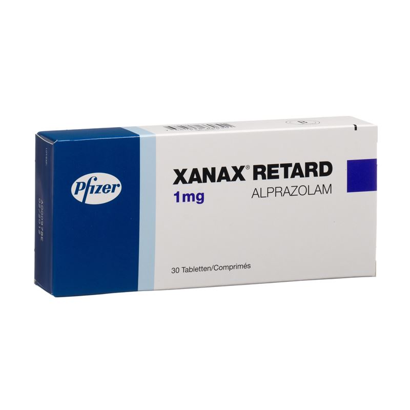 XANAX retard Ret Tabl 1 mg 30 Stk