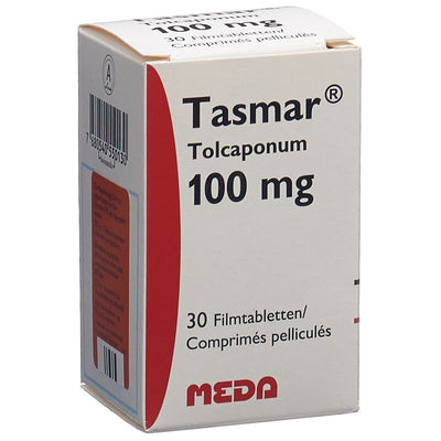 TASMAR Filmtabl 100 mg Fl 30 Stk