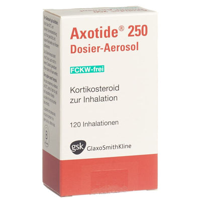 AXOTIDE Dosieraeros 250 mcg FCKW-frei 120 Dos