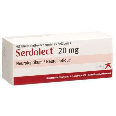 SERDOLECT Filmtabl 20 mg 98 Stk