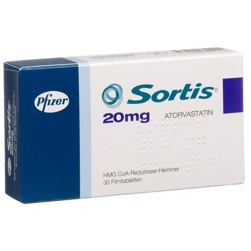 SORTIS Filmtabl 20 mg 30 Stk