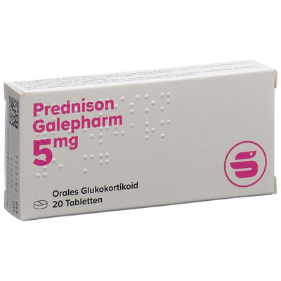 PREDNISON Galepharm Tabl 5 mg 20 Stk