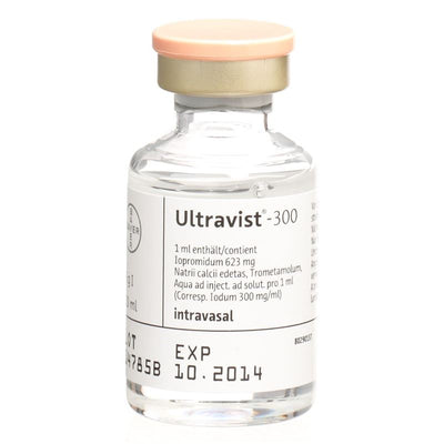 ULTRAVIST Inj Lös 300 mg/ml 10 Fl 200 ml