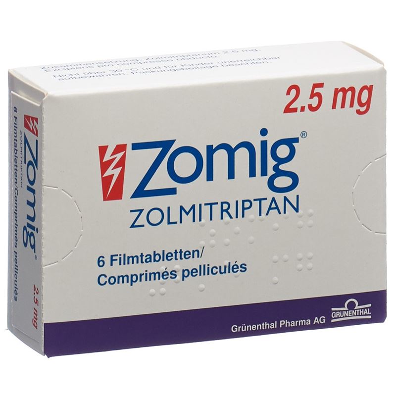 ZOMIG Filmtabl 2.5 mg 6 Stk