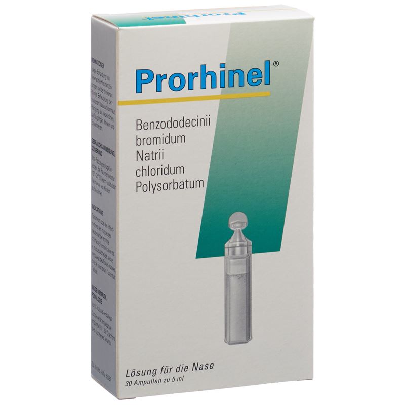 PRORHINEL Lös 30 Amp 5 ml