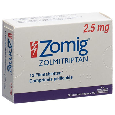 ZOMIG Filmtabl 2.5 mg 12 Stk