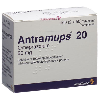 ANTRAMUPS Tabl 20 mg Ds 100 Stk