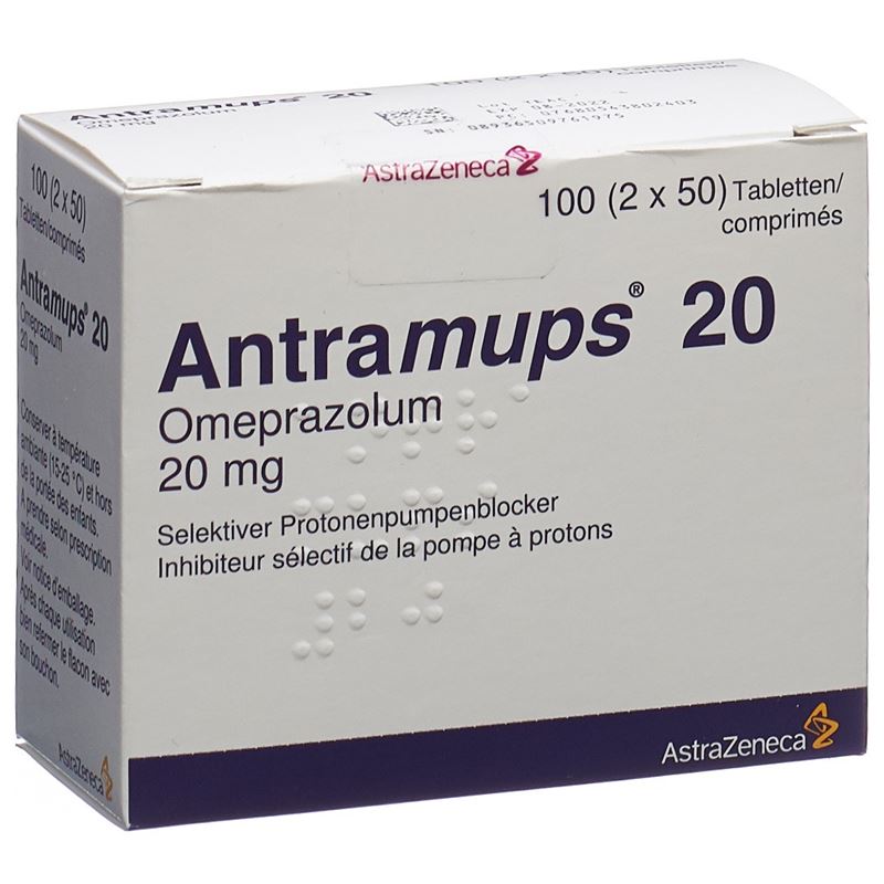 ANTRAMUPS Tabl 20 mg Ds 100 Stk