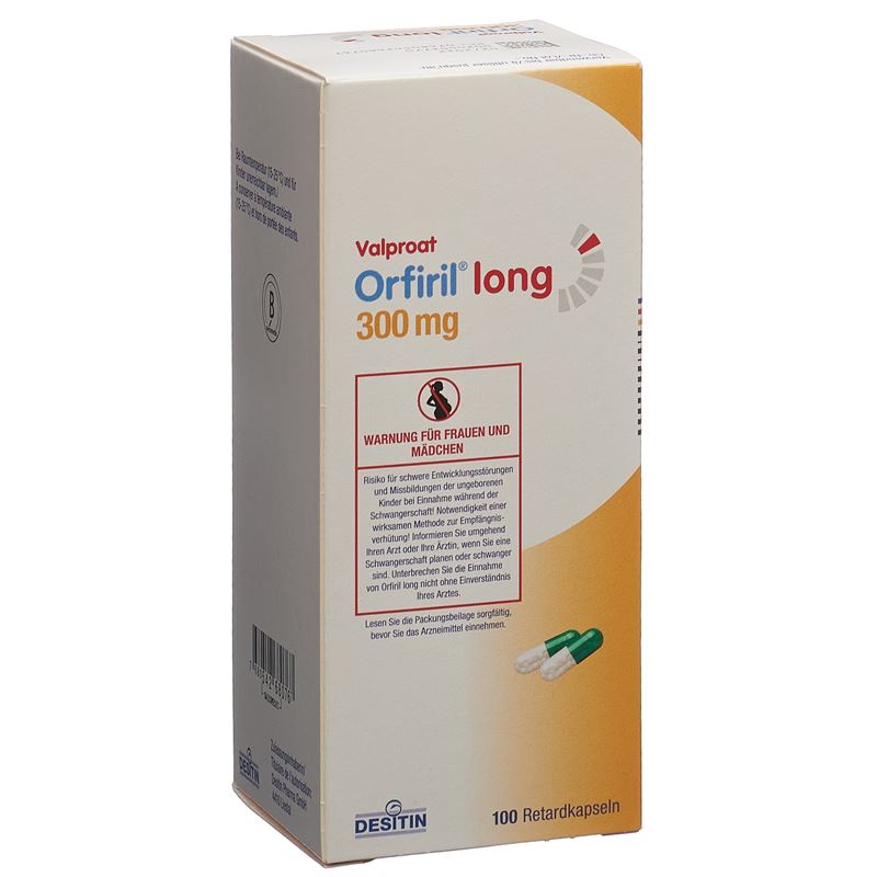 ORFIRIL long Ret Kaps 300 mg Ds 100 Stk