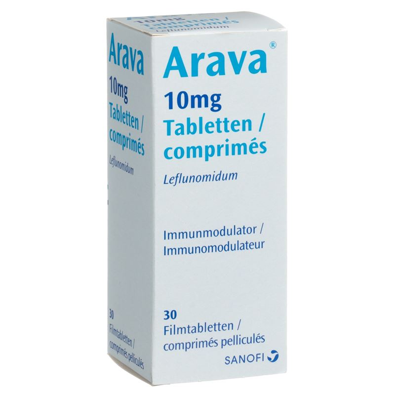 ARAVA Filmtabl 10 mg Ds 30 Stk