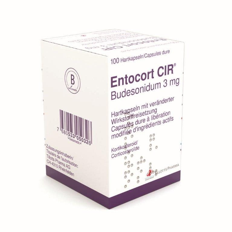 ENTOCORT CIR Ret Kaps 3 mg Ds 100 Stk