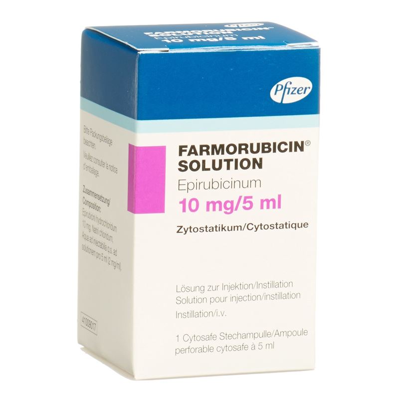 FARMORUBICIN Sol Inj Lös 10 mg/5ml 5 ml