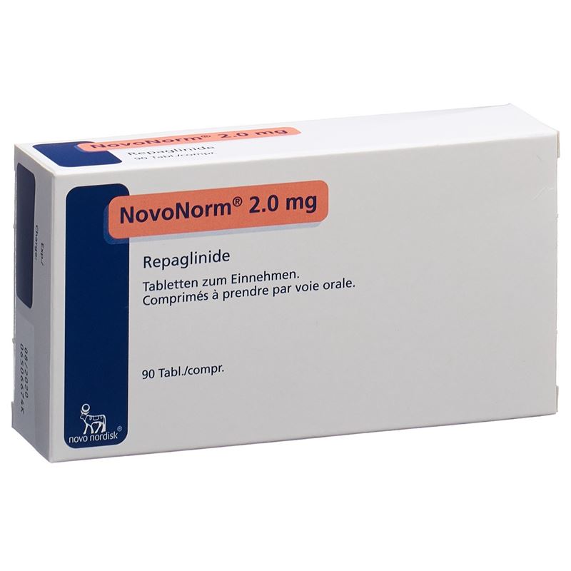 NOVONORM Tabl 2 mg 90 Stk
