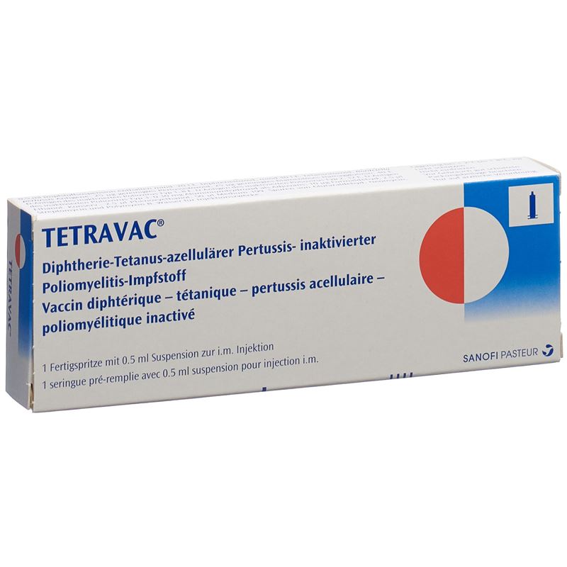 TETRAVAC Inj Susp mit 2 Nadeln Fertspr 0.5 ml