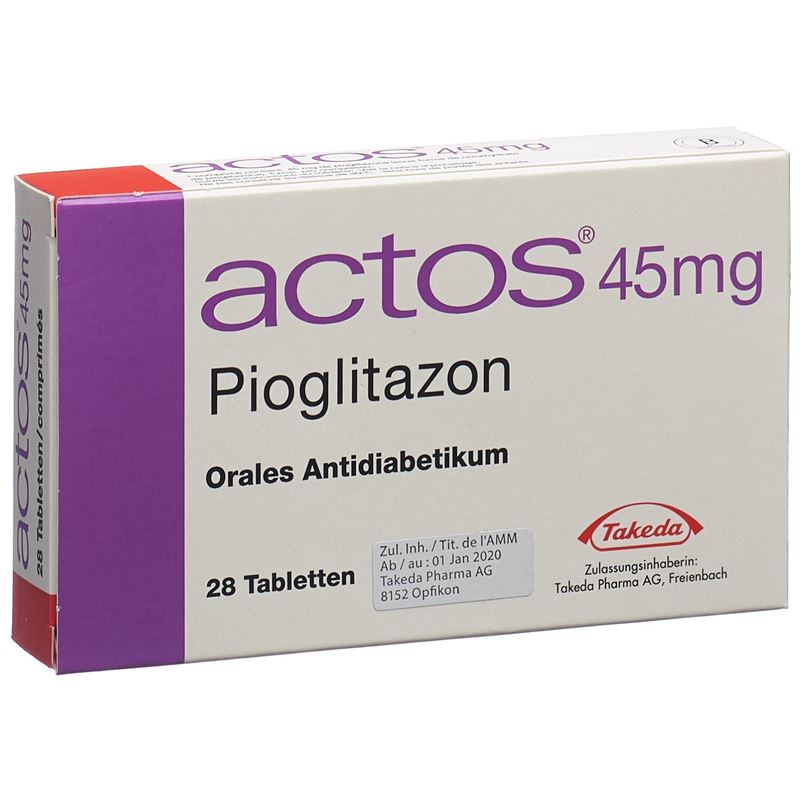 ACTOS Tabl 45 mg 28 Stk