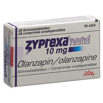 ZYPREXA Velotab Schmelztabl 10 mg 28 Stk