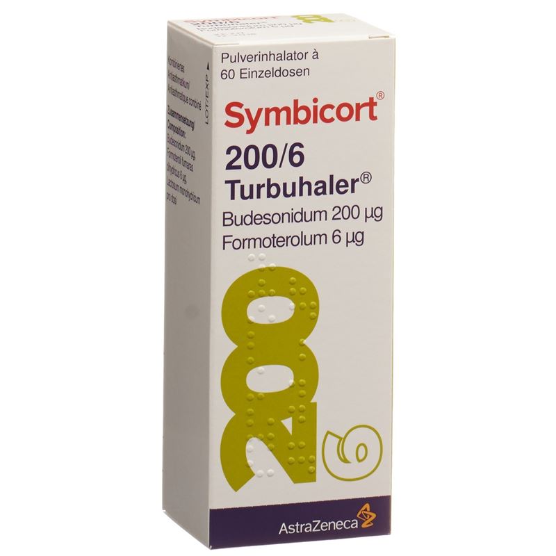 SYMBICORT 200/6 Turbuhaler 60 Dos