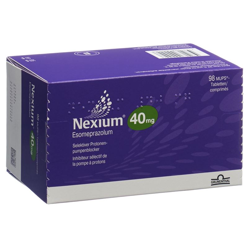 NEXIUM Mups Tabl 40 mg 98 Stk
