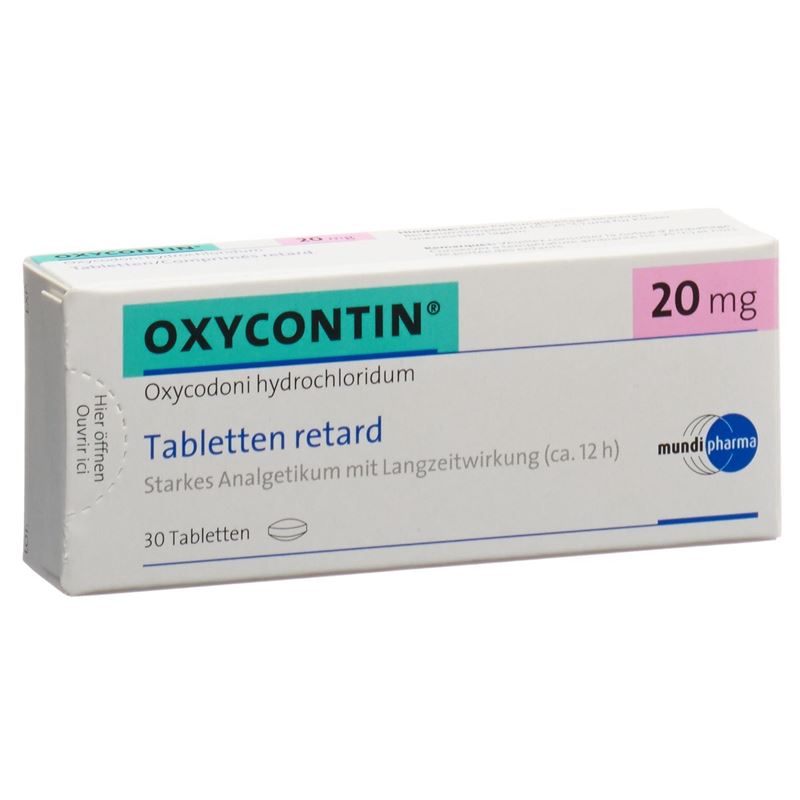 OXYCONTIN Ret Tabl 20 mg 30 Stk