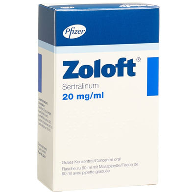 ZOLOFT orales Konzentrat Lös 20 mg/ml Fl 60 ml