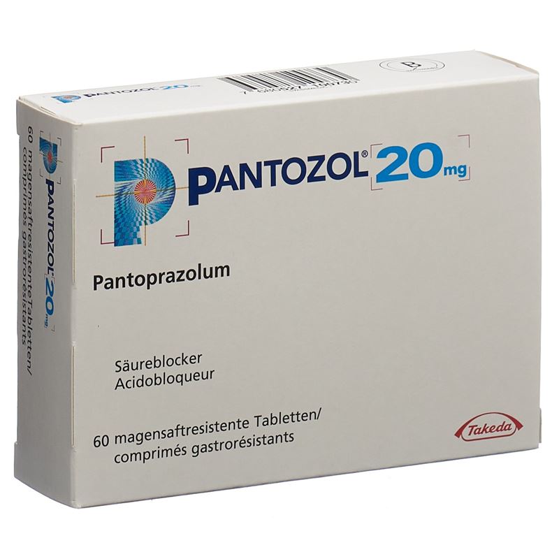 PANTOZOL Filmtabl 20 mg 60 Stk