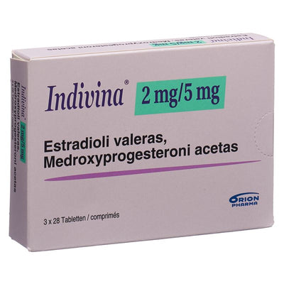 INDIVINA Tabl 2mg/5mg 3 x 28 Stk