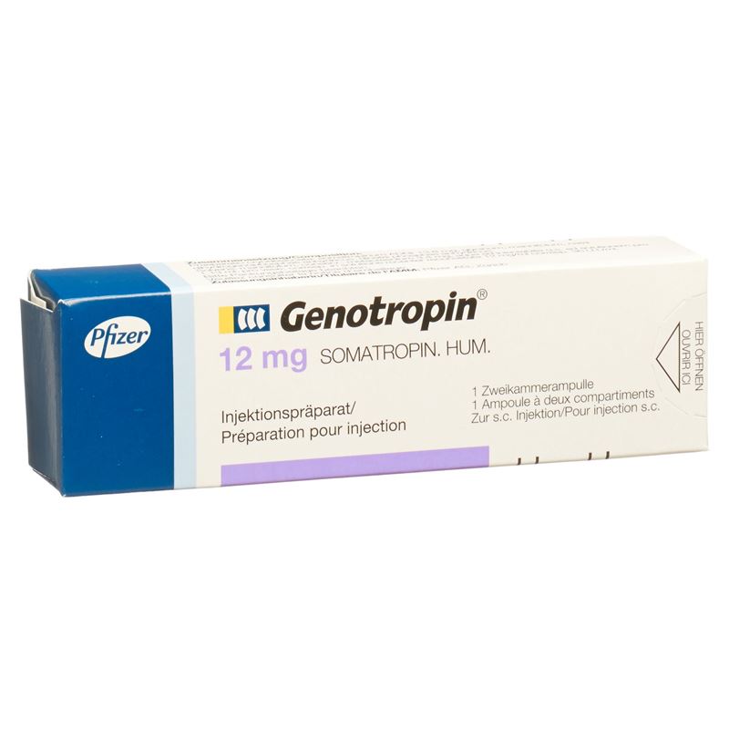 GENOTROPIN Trockensub 12 mg mit Solv Amp