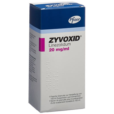 ZYVOXID Gran 20 mg/ml f Susp Fl 150 ml