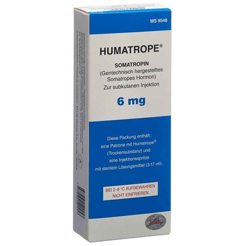 HUMATROPE Trockensub 6 mg c Solv Amp